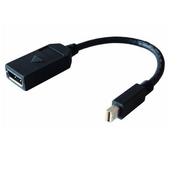 8ware Mini DisplayPort DP to DisplayPort DP Adapter Converter - 20 pins Male to Female Nickle Plated RoHS