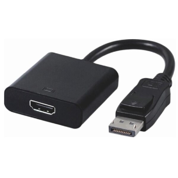 Astrotek DisplayPort DP to HDMI Adapter Converter Cable 20cm - 20 pins Male to Female Active 1080P