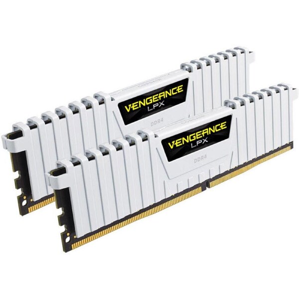 Corsair Vengeance LPX 16GB (2x8GB) DDR4 3200MHz C16 Desktop Gaming Memory White