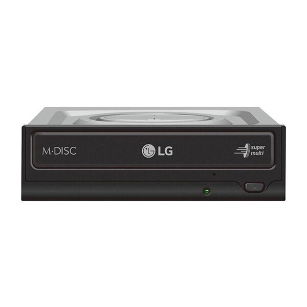 LG GH24NSD1 24x SATA Internal DVD - M-DISC Support Silent Play, Jamless Play, Cyberlink Power 2 Go. OEM Bulk Packaging (LS)