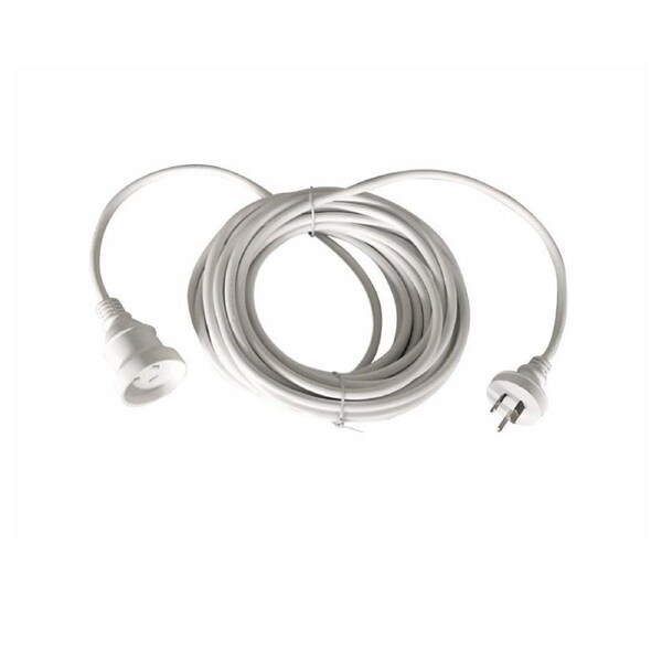 8Ware 10m AU Main Power Extension Cord Cable Lead 240V 3-Pin Male to Female