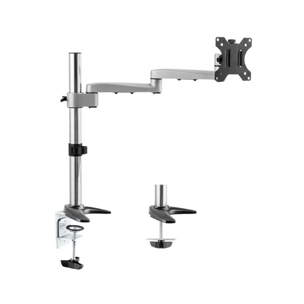 Astrotek Monitor Arm Desk Mount Height Adjustable Stand for Single LCD Display 8kg Tilt Swivel Pivot VESA 75x75 100x10