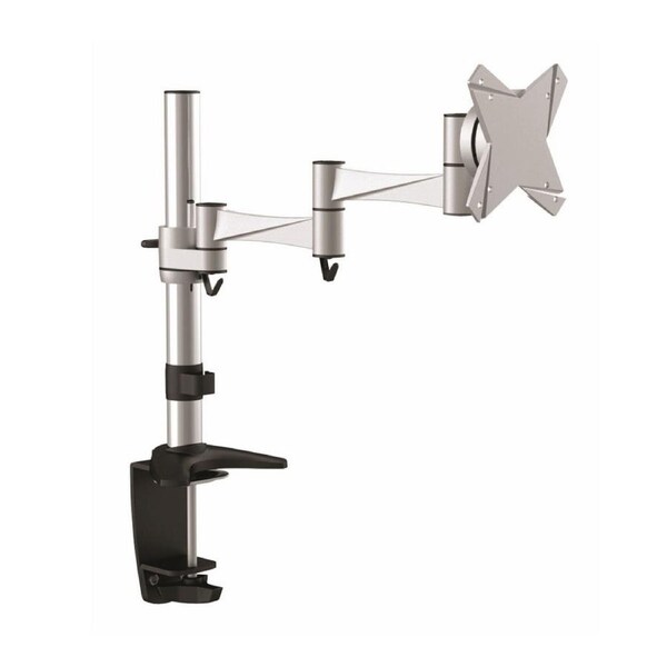 Astrotek Monitor Arm Desk Mount Height Adjustable Stand for Single LCD Display 23.8' 24' 27' 8kg 30 Tilt 180 Swivel 360 Pivot VESA 75x75 100x100