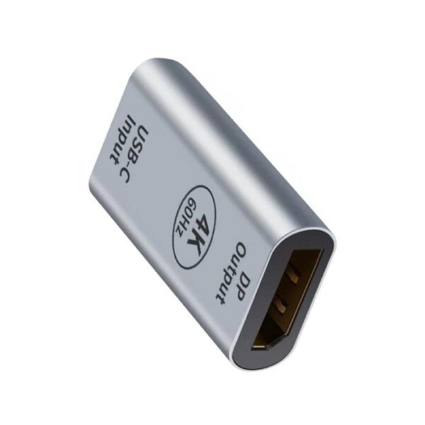 Astrotek USB-C to DP DisplayPort Female to Female Adapter support 4K@60Hz for iPad Pro Macbook Air Samsung Galaxy MS Surface Dell XPS