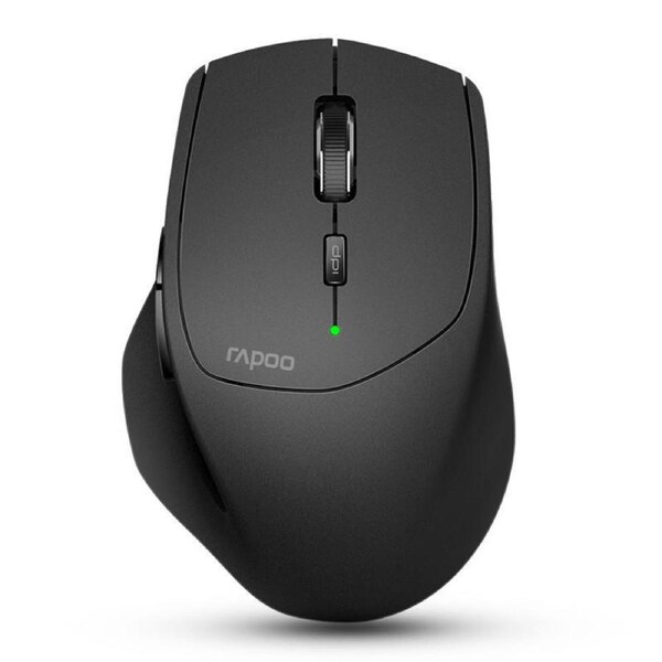 RAPOO MT550 Multi-Mode Wireless Mouse - Adjustable DPI 16000DPI, Smart Switch up to 4 devices, 12 months Battery Life, Ideal for