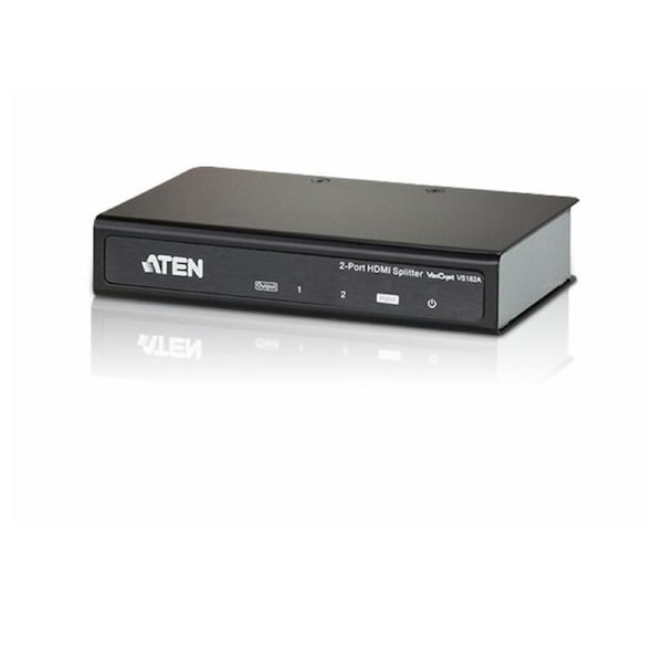 Aten Video Splitter 2 Port HDMI 4K Splitter 340MHz, Ultra HD 4kx2k & 1080p Full HD, Supports Dolby True HD