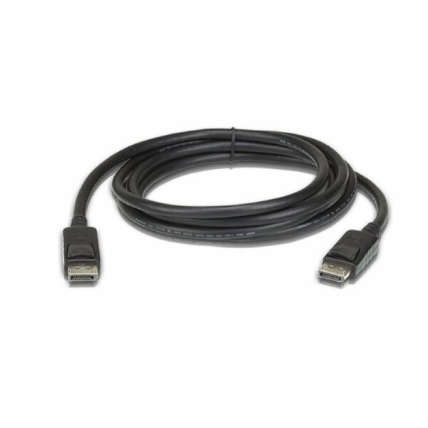 Aten 3m DisplayPort Cable, supports up to 8K (7680 x 4320 @ 60Hz), DP 1.4, High Bit Rate 3 (HBR3) bandwidth of 32.4 Gbps