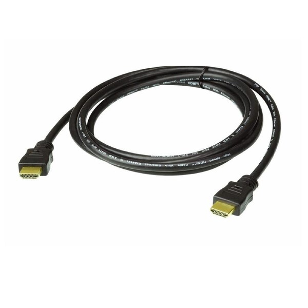 Aten 3M High Speed HDMI Cable with Ethernet. Support 4K UHD DCI, up to 4096 x 2160 @ 60Hz