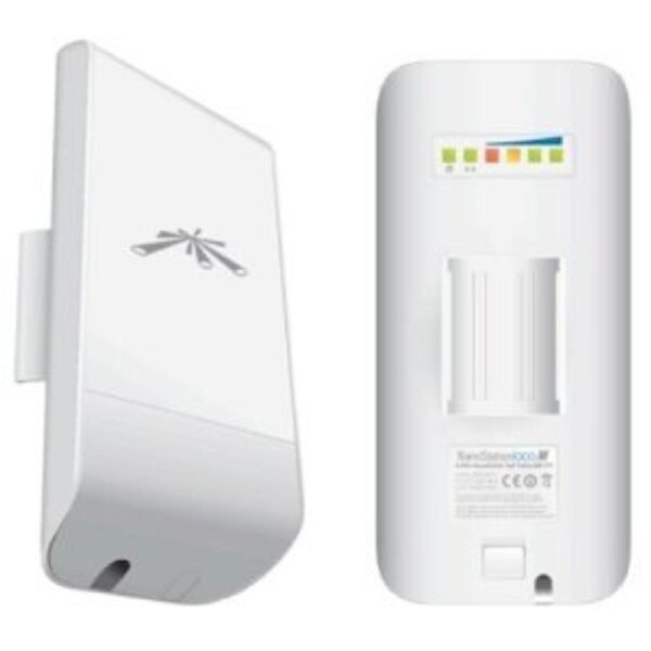 Ubiquiti airMAX Nanostation LOCO M 2.4GHz Indoor/Outdoor CPE - Point-to-Multipoint(PtMP) application - Includes PoE Adapter, 2Yr Warr