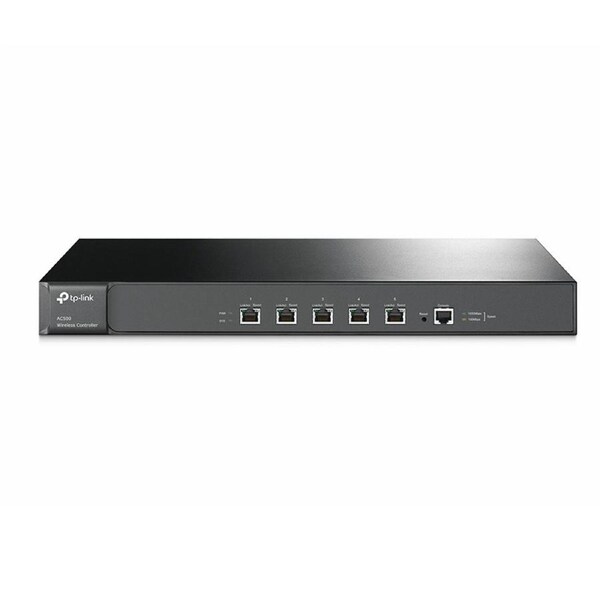 TP-Link AC500 Wireless Controller, 5* Gigabit, Up To 500 APs, 32 SSIDs, MAC Authentication, Dual-Link Back Up, Rackmount (LS)