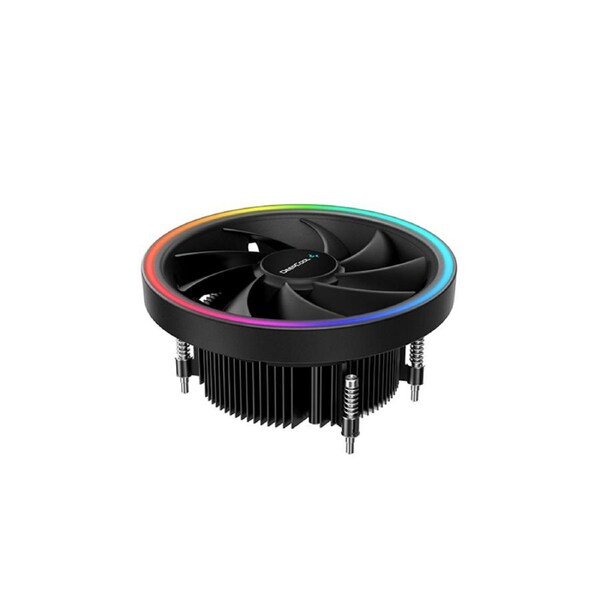 DeepCool UD551 ARGB CPU Cooler for AMD AM4 Top Flow Cooling Solution, 136mm Fan, ARGB LED Ring, Motherboard Sync Support