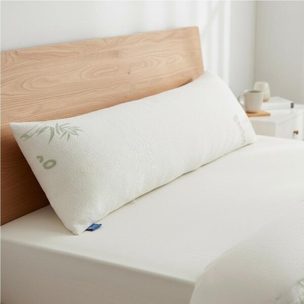 Dreamz Body Pillow Memory Foam Long Full Cushion Sleep Maternity Nursing Support