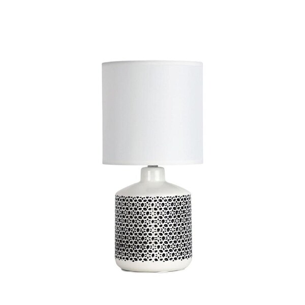 Celia Ceramic Table Lamp White