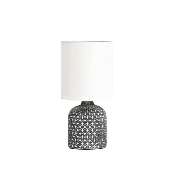 Vera Ceramic Table Lamp Grey
