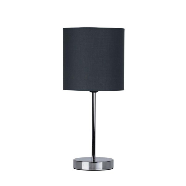 Zola Table Lamp with Grey Shade