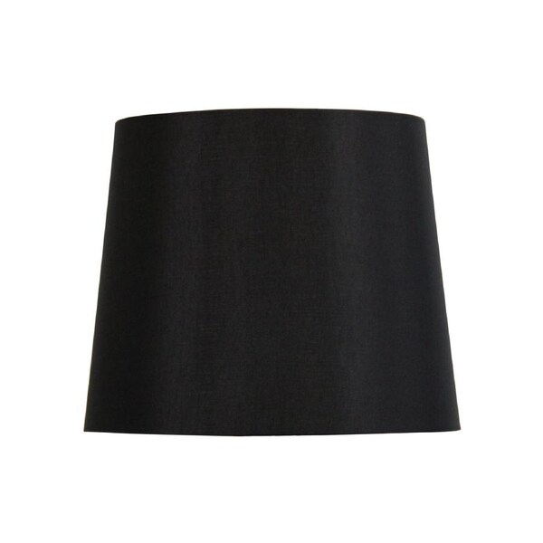 Black Satin Shade 27cm