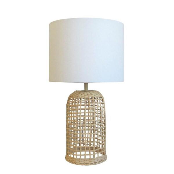 Brizo Rattan Table Lamp