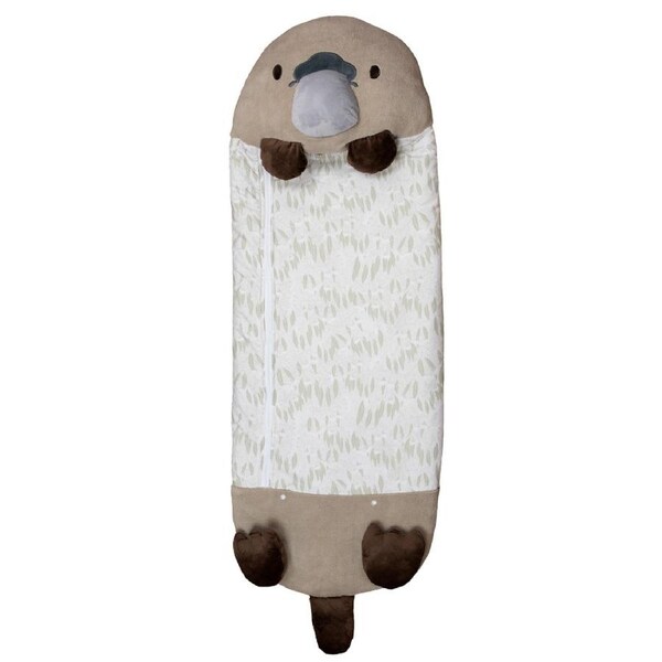 Jelly Bean 137cm Puggle Kids Native Napper/Winter Blanket/Pillow Sleeping Bag