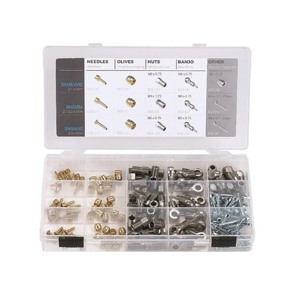 BBB Cycling Hydraulic Spareparts Box - Clear