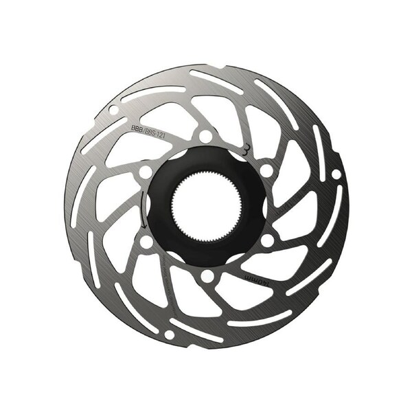 BBB Cycling Discbrake Rotor Centerstop Silver 140mm - Silver Size Centre Lock