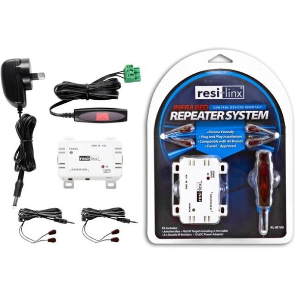 RLIR100 IR REPEATER SYSTEM RESI-LINX FOXTEL APPROVED
