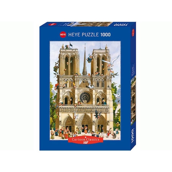 Heye - Puzzle Loup Vive Notre Dame Jigsaw Puzzle 1000 Pieces