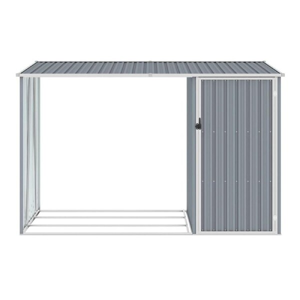 Outdoor Firewood Shed Garden Log Timber Fire Wood Organizer Tool Storage House