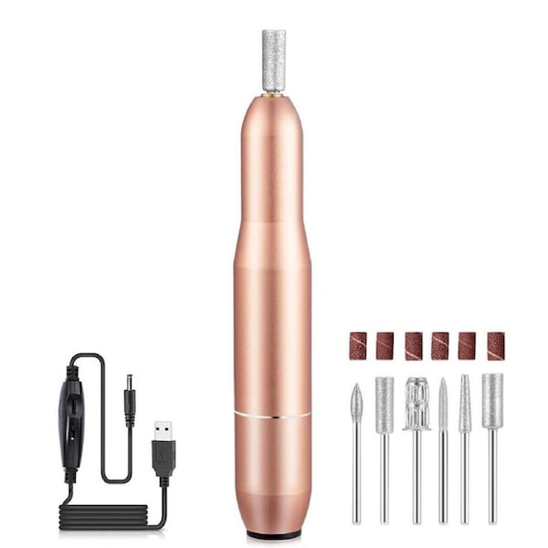 Manicure Pedicure 6 in 1 Nail Drill set USB Charging