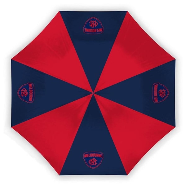 Melbourne Demons AFL Aussie Rules Footy Team Umbrella