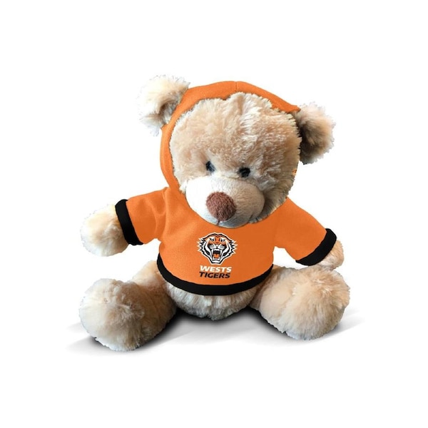 Wests Tigers NRL TEAM Plush Teddy Bear with Hoodie