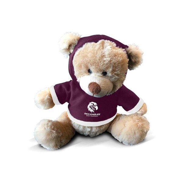 Manly Warringah Sea Eagles NRL TEAM Plush Teddy Bear with Hoodie