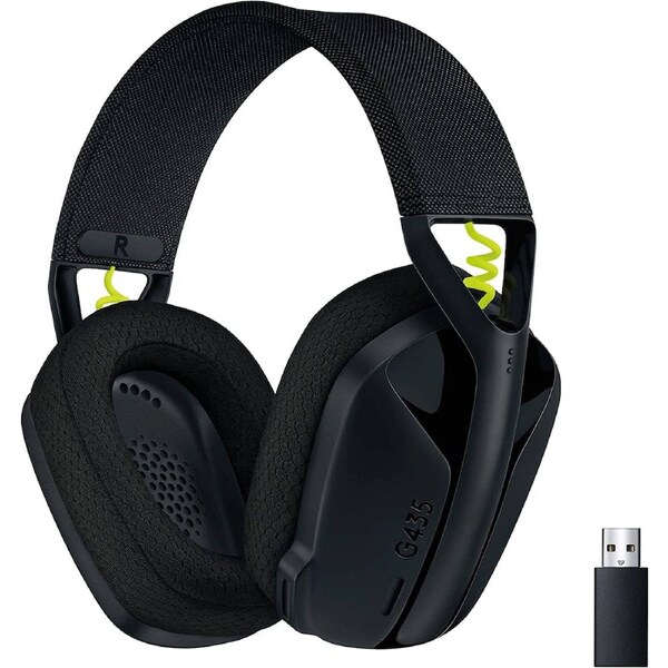 Logitech G435 LIGHTSPEED Wireless Gaming Headset - Black