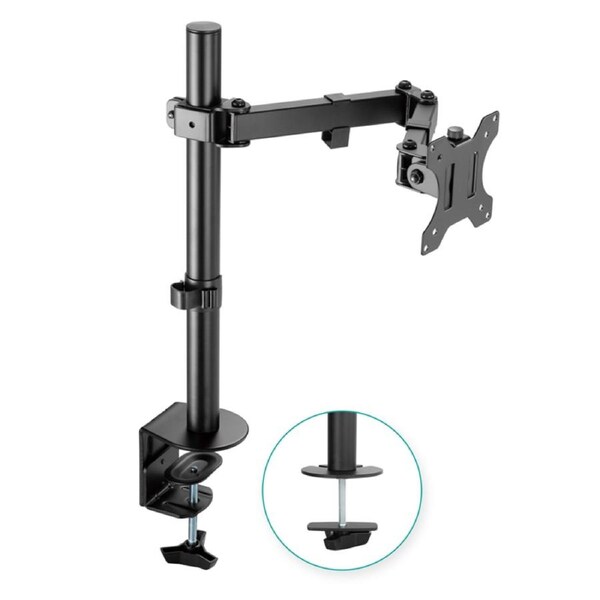 mbeat activiva ErgoLife Single Monitor Screen Double Joint Monitor Arm Fit Screen Screen:13''- 32'' Detachable VESA Net Weight 3kg