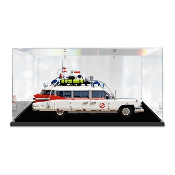 Acrylic Display Case for LEGO 10274 CREATOR EXPERT Ghostbusters? ECTO-1 Figure Storage Box Dust Proof Glue Free