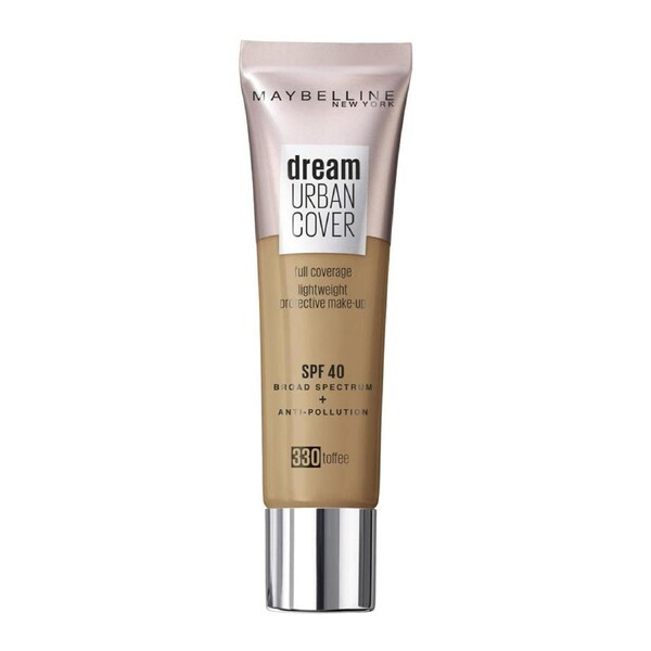 Maybelline Dream Urban Cover Makeup SPF40 30ml 330 TOFFEE