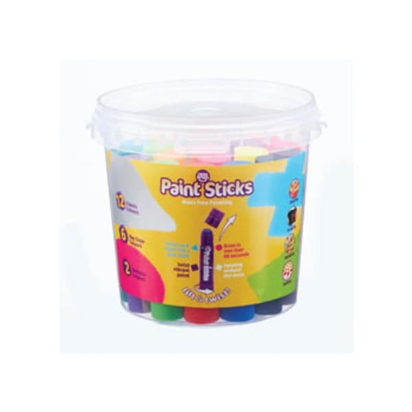 Little Brian Paint Sticks Bucket 20 Pack