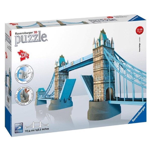 Ravensburger - Tower Bridge 3D Puzzle 216PC