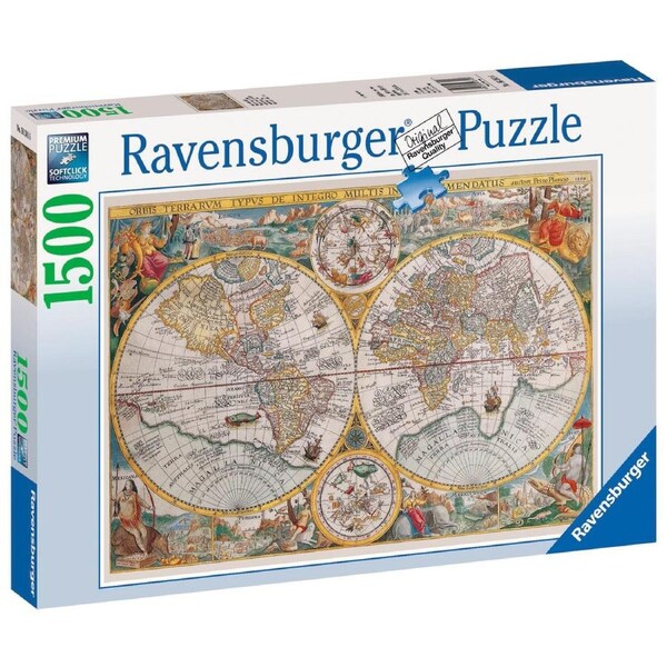 Ravensburger - Historical Map Puzzle 1500pc