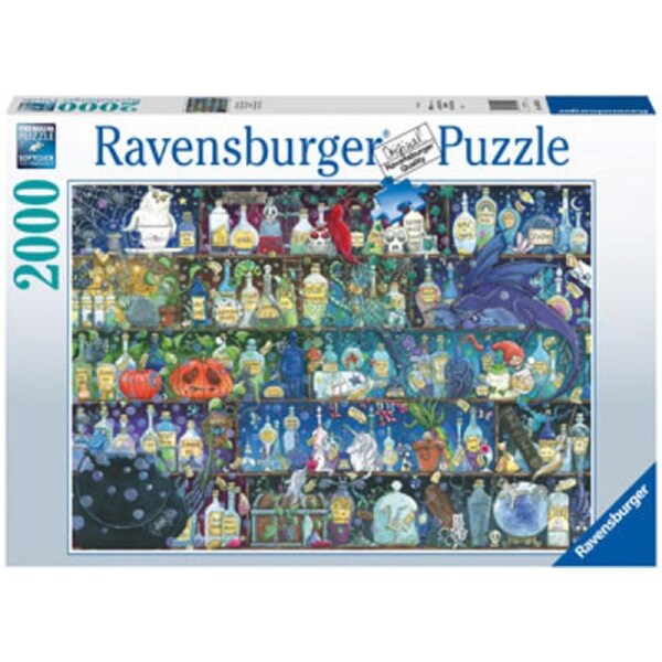 Ravensburger - Poisons And Potions Puzzle 2000 Piece