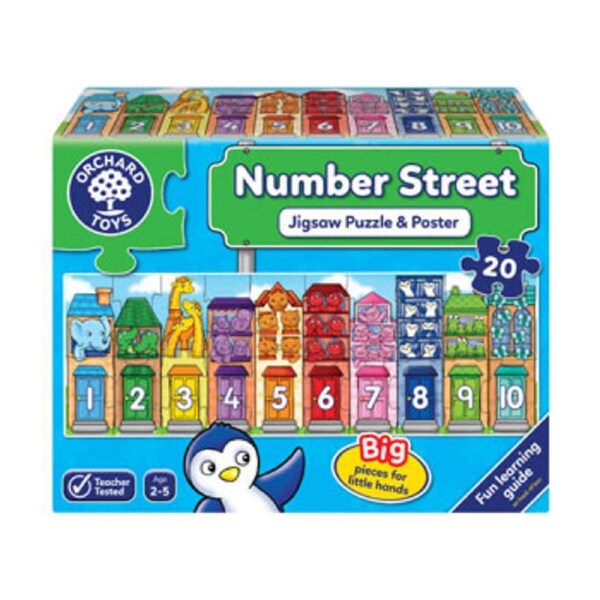 Orchard Jigsaw - Number Street Puzzle 20 Piece