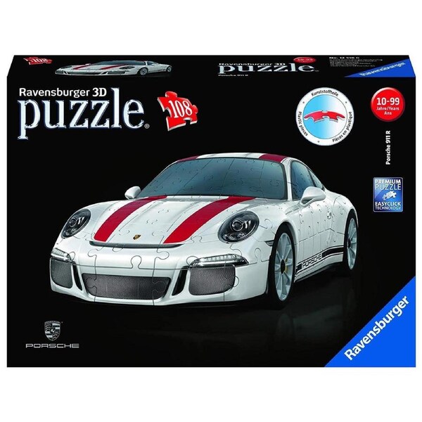 Ravensburger - Porsche 911R 108 Pce 3d Puzzle