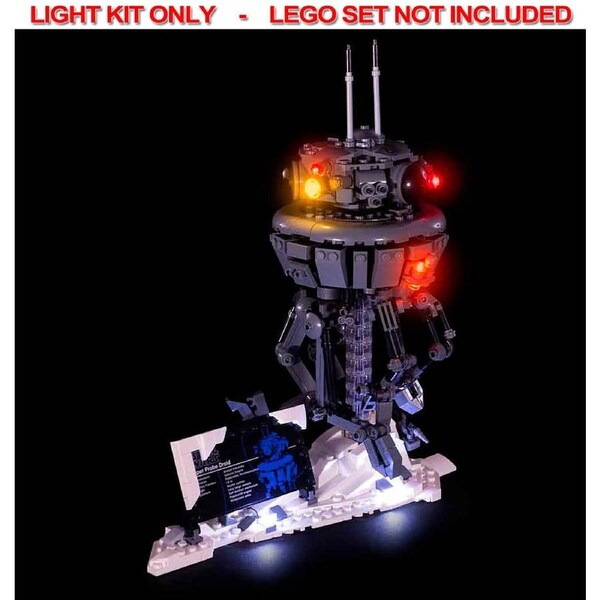 Light My Bricks - LIGHT KIT for LEGO Imperial probe Droid 75306