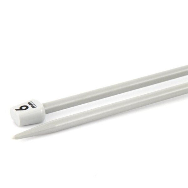 Malli 25cm Aluminium Knitting Needles - 6mm