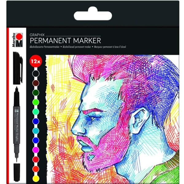 Marabu Graphix Permanent Markers - Significant