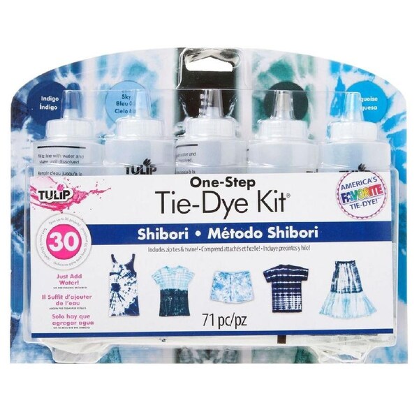 Tulip Shibori 5-Color Tie-Dye Kit