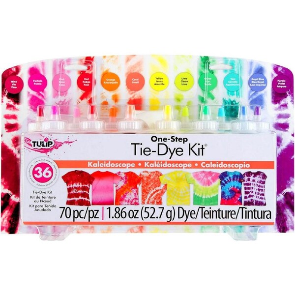 Tulip Kaleidoscope 12-Color Tie-Dye Kit (70pc)