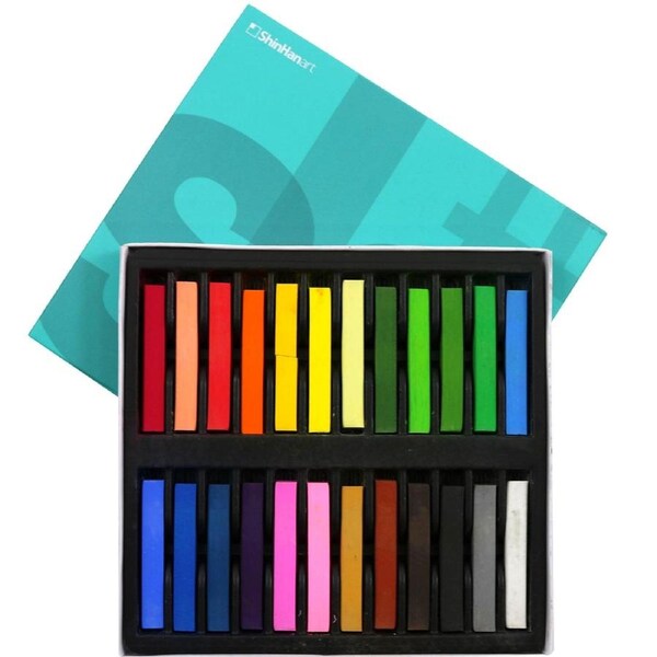 Shinhan Art Artists Square Soft Pastels Full Stick - 24pk