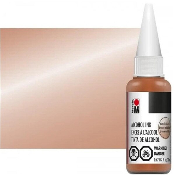 Marabu Alcohol Ink 20ml - Metallic Bronze