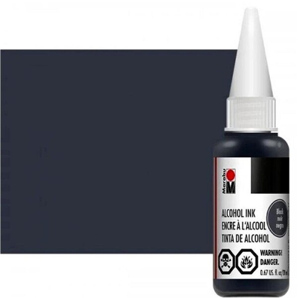 Marabu Alcohol Ink 20ml - Black