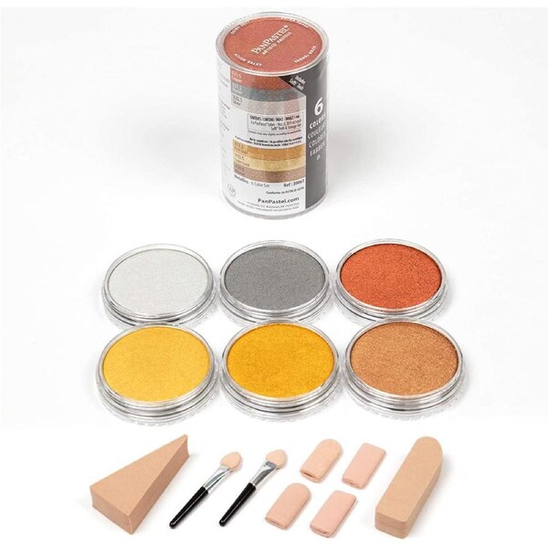 PanPastel(R) Pastels Metallics Set 6 Colours